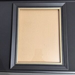 Vintage UNIEK Black Acrylic 8x10 Picture Frame